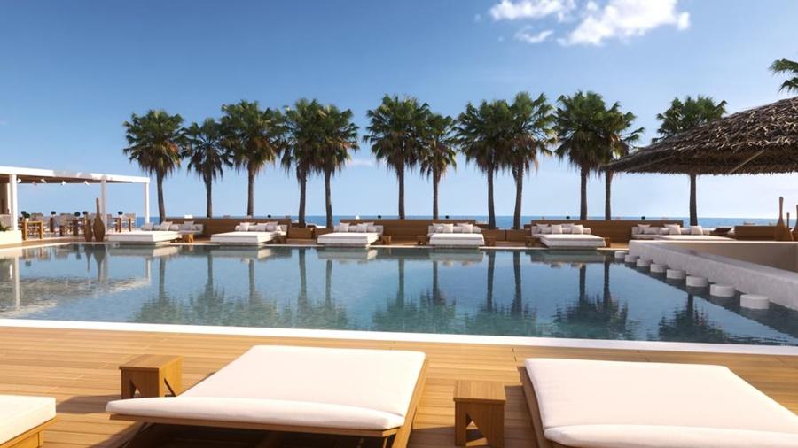 Mediterranean Beach Palace Hotel 모노리토스 외부 사진