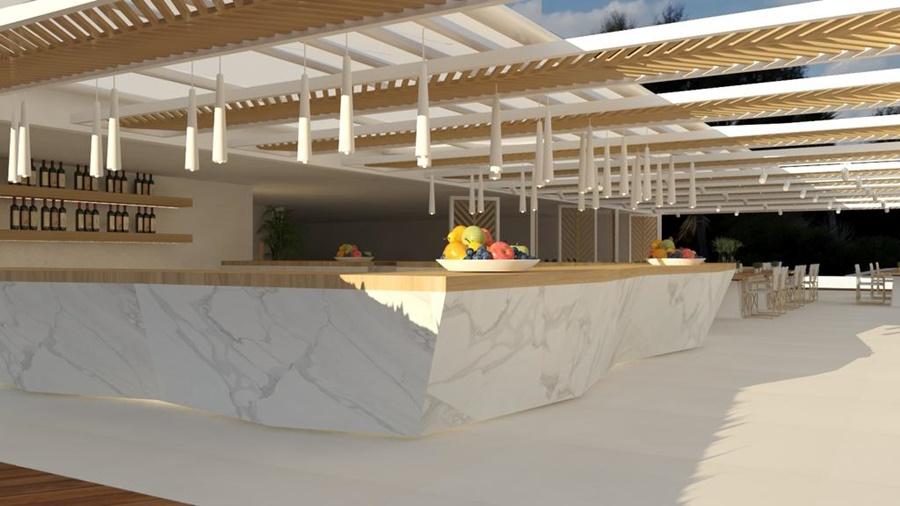 Mediterranean Beach Palace Hotel 모노리토스 외부 사진